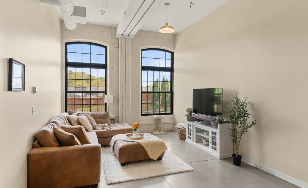 Livingroom of  Lincoln Lofts, Lincoln RI